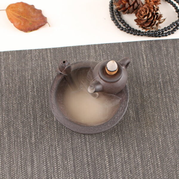 Teapot Back Burning Incense Burner