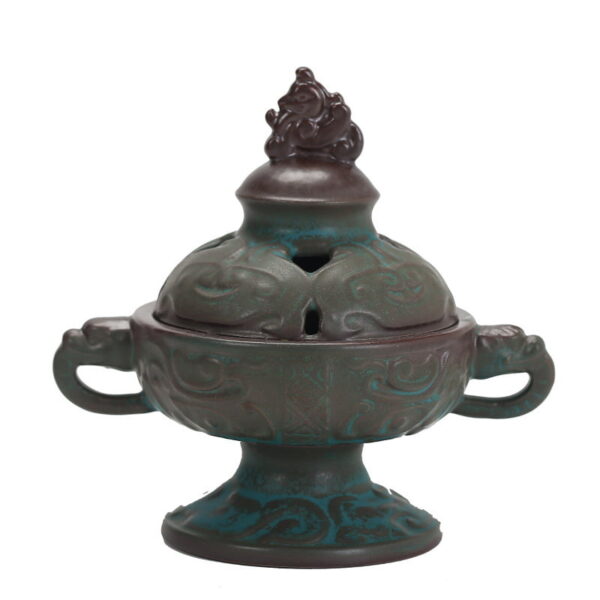 Retro Ceramics Brave Troops Incense Burner