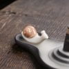 Water Ripple Snail Backflow Incense Burner