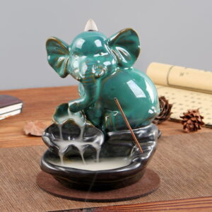 Elephant Lotus Backflow Incense Burner Elephant Lotus Backflow Incense Burner
