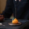 Ceramic Orange Thread Incense Burner Ceramic Orange Thread Incense Burner