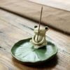 Frog Ceramic Incense Holder Incense Burner ​