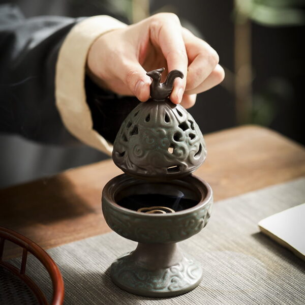 Sandalwood Incense Ceramic Incense Burner