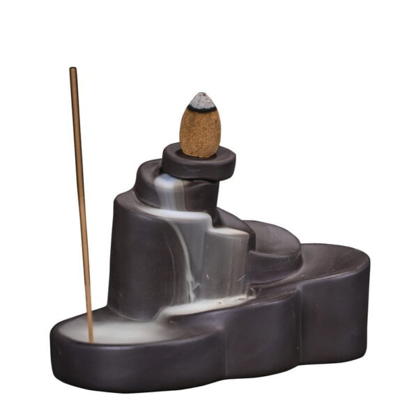 Multi-layer Stone Ceramic Backflow Aromatherapy Stove