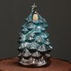 Christmas Tree Ceramic Incense Waterfall Fountain Backflow Burner - Image 4