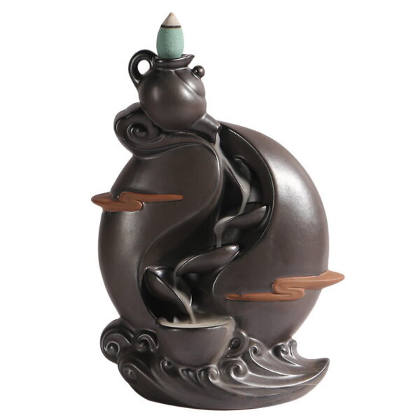 Teapot Running Water Incense Smoke Burner