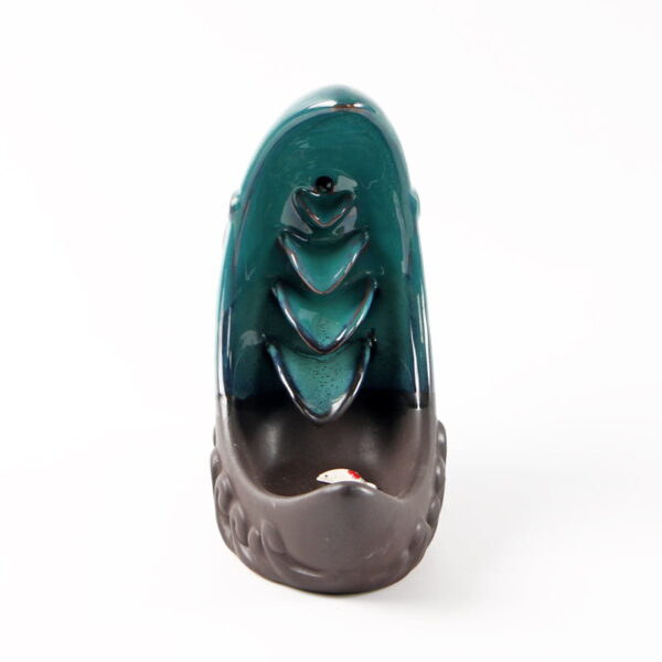Ceramic Crescent Moon Smoke Fall Fountain