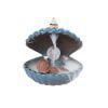 Mermaid Fish Seashell LED Back Burning Incense Burner - Image 6
