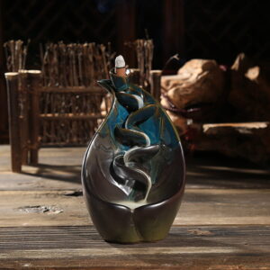 Leaf Shape Incense Backflow Burner