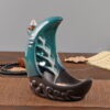 Ceramic Crescent Moon Smoke Fall Fountain