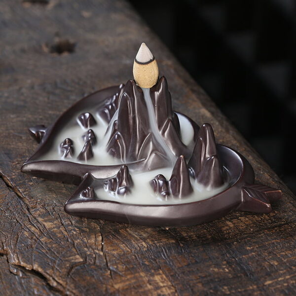 Mountain Love Smoke Backflow Incense Burner