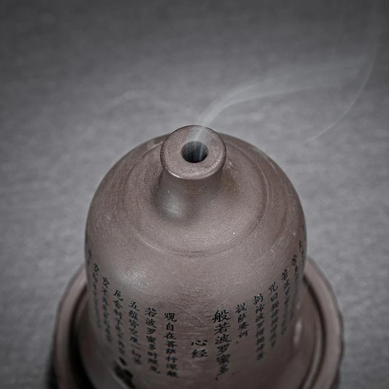 Buddha Bell With Scripture Incense Burner - Image 6