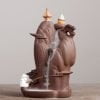 Backflow Incense Burner Alpine Flowing Water Ceramic Thread Incense Aromatherapy Burner