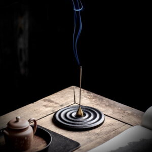Ceramic Water Drop Incense Holder Cord Incense Burner