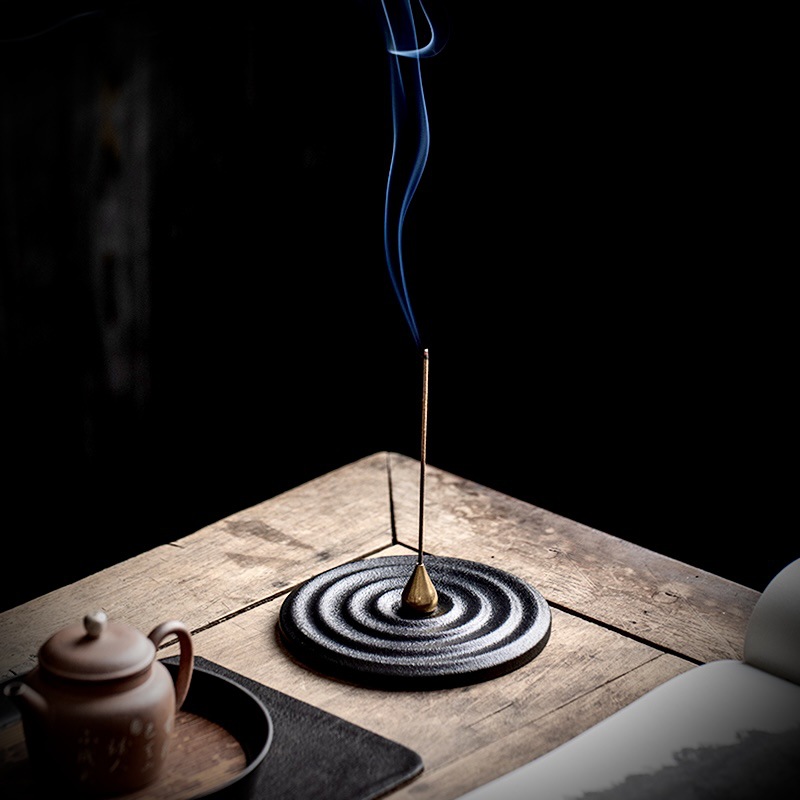 Ceramic Water Drop Incense Holder Cord Incense Burner