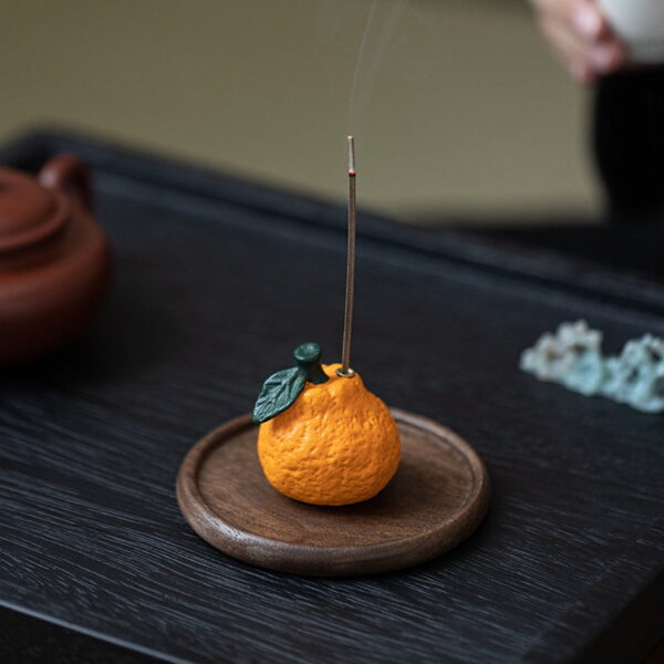 O1CN01OB2u1a1CCCHvkidHz_!!2210972500044-0-cib Ceramic Orange Thread Incense Burner
