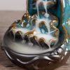 Hulu Lotus Leaf Ceramic Unique Backflow Incense Burner