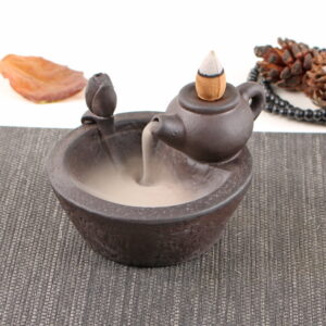 Teapot Back Burning Incense Burner