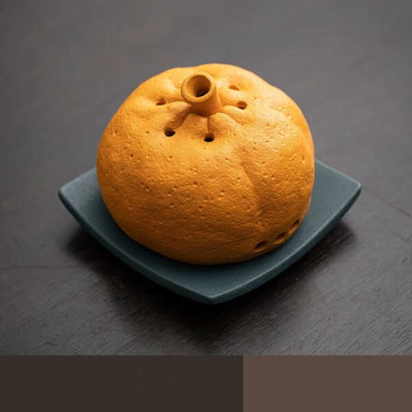 O1CN01PkbpVh1YJS51eJZst_!!2207891113038-0-cib Ceramic Vivid Orange Coil Incense Burner