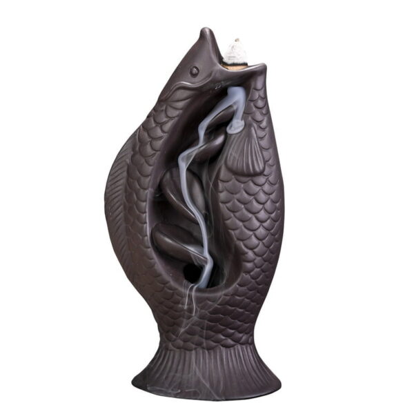 Carp Ceramic Backflow Aromatherapy Burner Carp Ceramic Backflow Aromatherapy Burner
