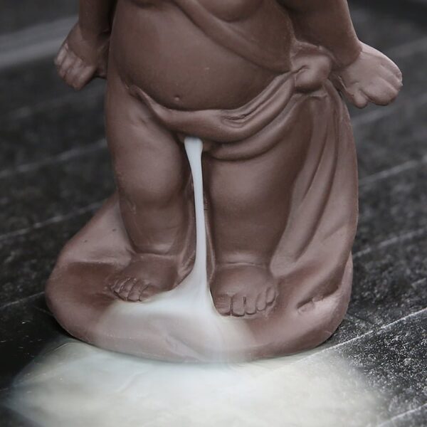 Little Boy Angel Ceramic reverse smoke incense Burner