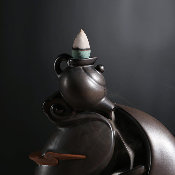 Teapot Running Water Incense Smoke Burner