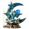 Crescent Moon Star Backflow Incense Burner - Image 3