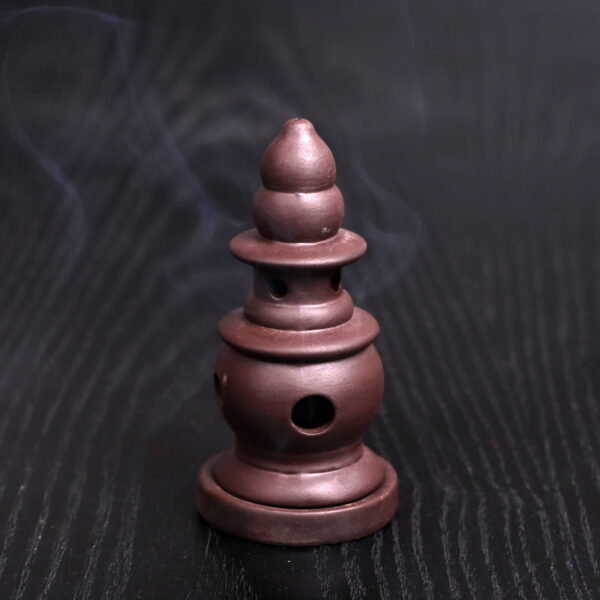 Three Pools Reflecting the Moon Ceramic Incense Burner