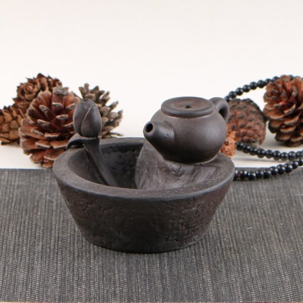 Teapot Back Burning Incense Burner