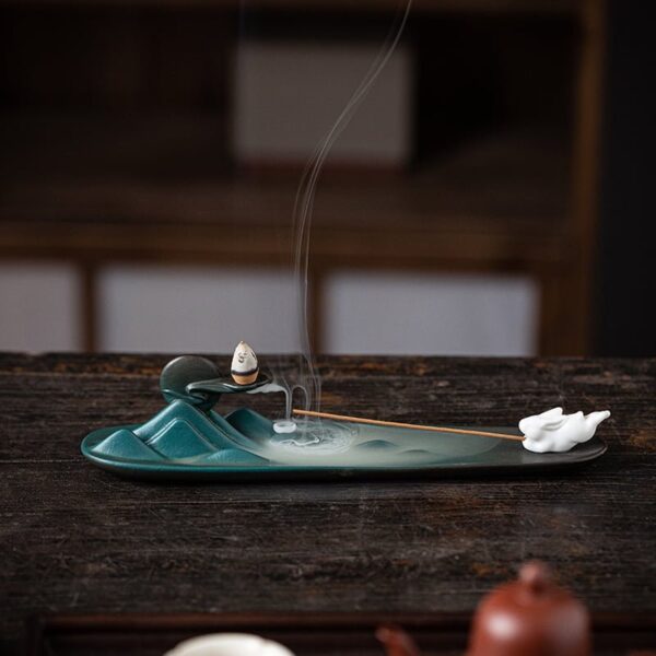 Rabbit Mountain Backflow Incense Burner Incense Stick