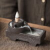 Stone Mill Fountain Smoke Backflow Incense Burner