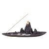 Mountain Hill Boat Ceramic Waterfall Incense Holder - Image 5