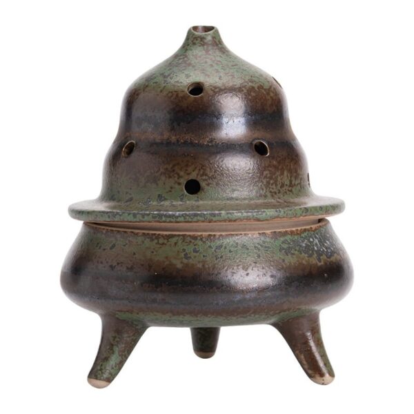 O1CN01Y8nVVY1YJS4Zvlhmx_!!2207891113038-0-cib Retro Tripod Handcrafted Porcelain Censer Incense Stand