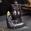 Owl Incense Burner Ceramic Backflow Aromatherapy Burner
