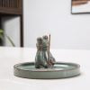 Frog Incense Burner Ceramic Thread Fragrance Insert