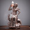 Lady Ceramic Incense Holder Backflow Incense Burner