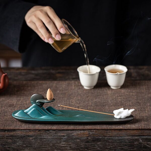 Rabbit Mountain Backflow Incense Burner Incense Stick