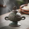 Retro Ceramics Brave Troops Incense Burner
