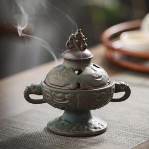 Retro Ceramics Brave Troops Incense Burner Retro Ceramics Brave Troops Incense Burner