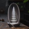 Oval Ladder Ceramic Backflow Incense Burner