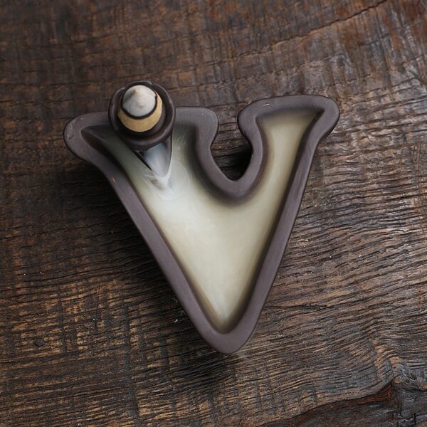 LOVE Alphabets Ceramic Waterfall Incense Burner