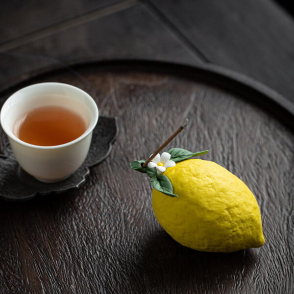 Ceramic Lemon Thread Incense Burner Ceramic Lemon Thread Incense Burner