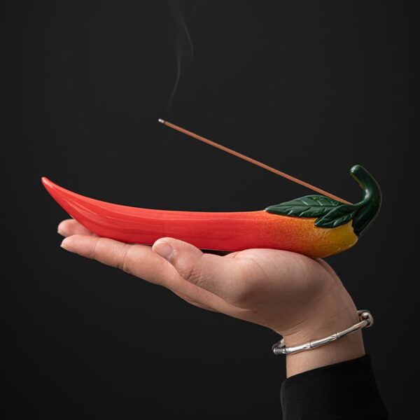 Pepper Ceramic Fragrant Cord Incense Burner