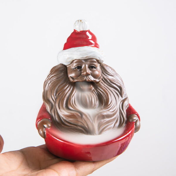 O1CN01jFc8x22GkKNCIRBrB_!!1939689053-0-cib Christmas Santa Claus Ceramic Waterfall Incense Burner