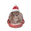 Christmas Santa Claus Ceramic Waterfall Incense Burner - Image 6