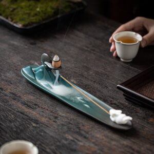 Rabbit Mountain Backflow Incense Burner Incense Stick