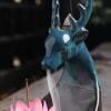Elk Ceramic Hand-Made Incense Fountain Burner - Image 3