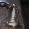 Oval Ladder Ceramic Backflow Incense Burner - Image 2