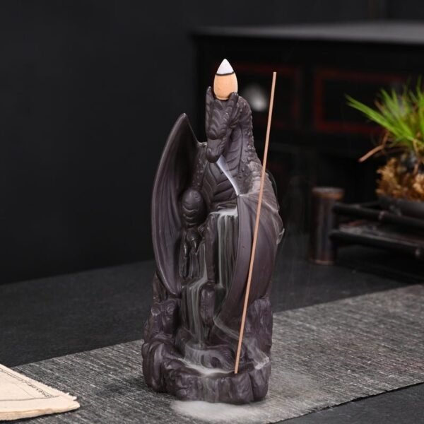 O1CN01qDuFVV1WbCEGzYI1M_!!2500372806-0-cib Flying Dragon Waterfall Ceramics Reverse Smoke Incense Burner