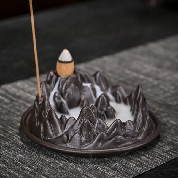 Mountains Backflow Line Incense Ceramic Backflow Incense Burner